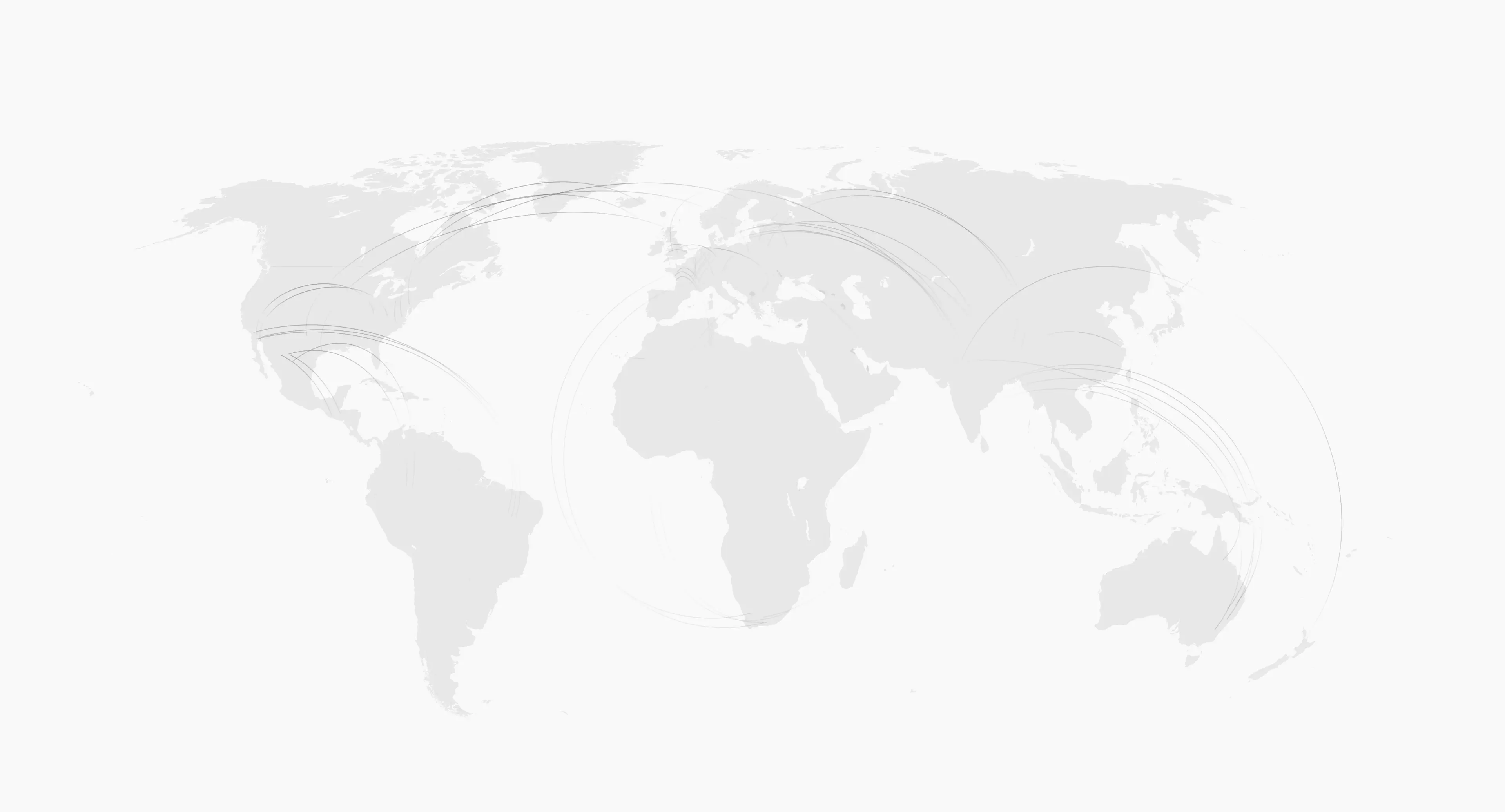 Alumni world map showing global reach